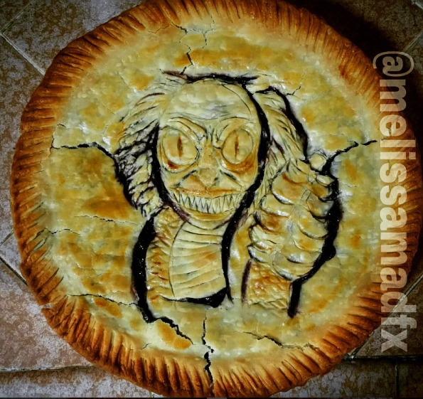 Beetlejuice Staircase Monster Pie by melissamadfx