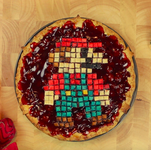 Mario Pixel Pie