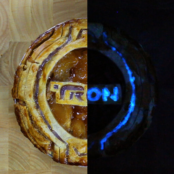 Edible Tron Glow Pie
